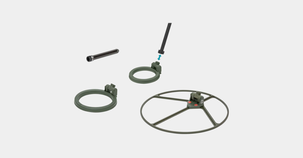 VMF4-VS30/VS60 – Compact Metal Detector, olive