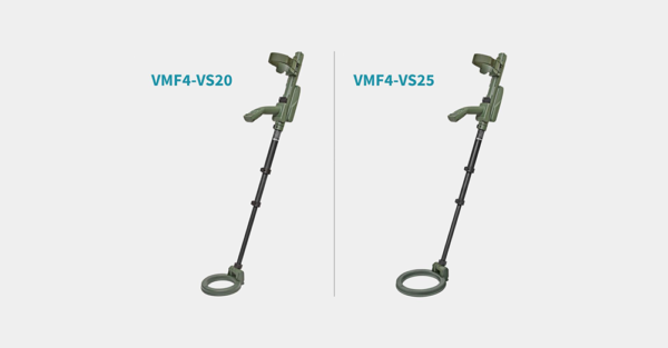 VMF4-VS20/VS25 – Compact Metal Detector, olive