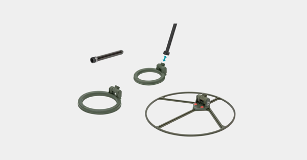 VMH4-VS30/VS60 – Metal detector, olive