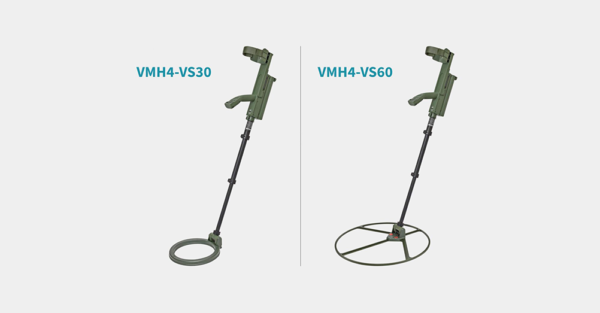 VMH4-VS30/VS60 – Metal detector, olive